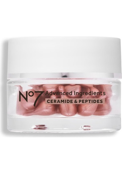 No7 Advanced Ingredients Ceramide & Peptides Yüz Kapsülleri 30 Kapsül