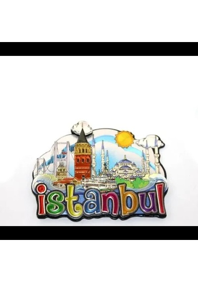 Hubrendy Emin İstanbul Temalı Buzdolapı Süsü Magnet 76478145