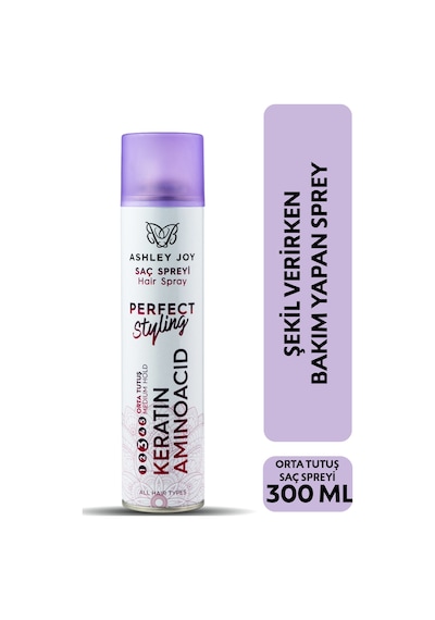 Ashley Joy Orta Tutuş Saç Spreyi 300 ML