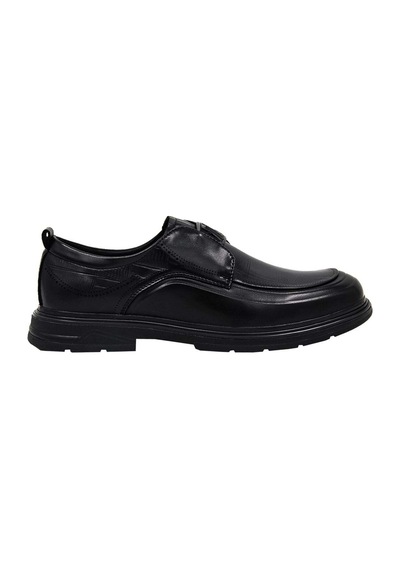 Marcomen 8006956 Croco Baskılı Erkek Casual Ayakkabı - Siyah Croco Deri - 931001180 Siyah Croco Deri