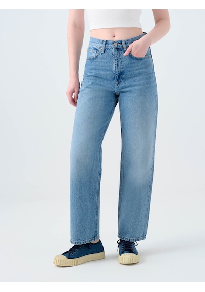 Straight Regular Fit Mavi Kadın Jean Pantolon Lf2039819 Mavi