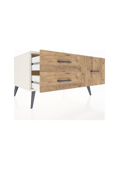 Kronos Şifonyer 3 Raflı 88x59x48 Aytaşı-aytaşı/çam Aytaşı/çam