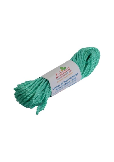 Naylon Çamaşır Ipi Naylon Ip Karışık Renkli 20 Metre 1 Adet Çok Renkli Diğer