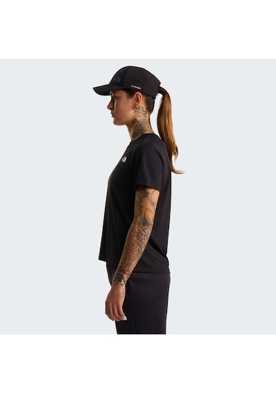 The North Face W Flex Short Sleeves Reg Tee Kadın Tişört Nf0a8brrjk31 Siyah