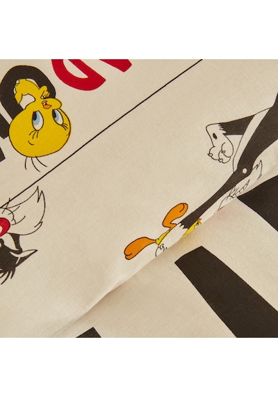 Karaca Home Looney Tunes Best Friends Tek Kişilik Nevresim Takımı Beyaz
