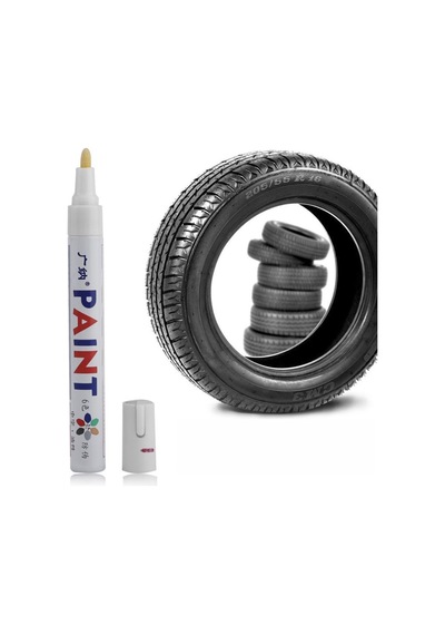 Lastik Yazı Kalemi Beyaz