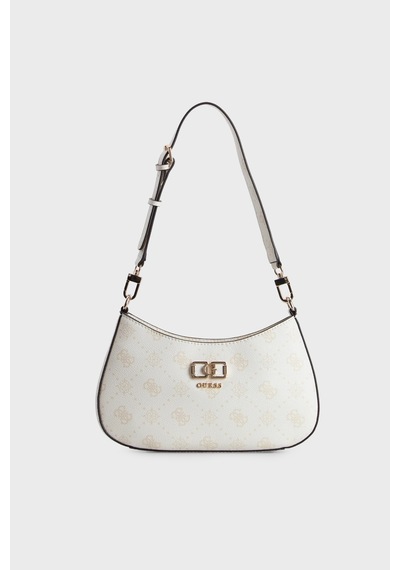 Guess Emelie Logolu Çıkarılabilir Omuz Askılı Çanta Hwgp9928180 Kadın Çanta Hwgp99 28180 Wlo Beyaz