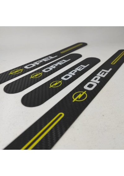 Opel Astra K Uyumlu Carbon Kapı Eşiği 4'Lü Set Kırılmaz (548480389)
