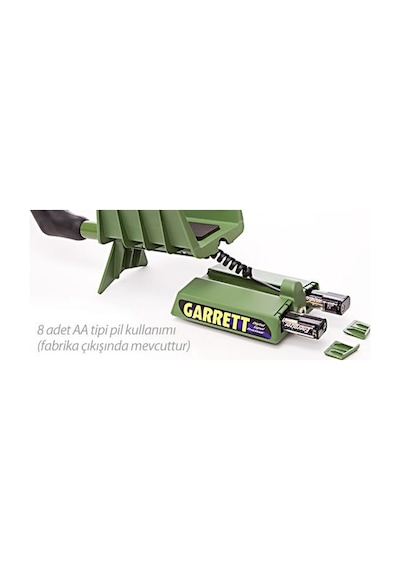 Garrett -Gtı 2500 Define. Altın. Metal Dedektörü Standart Paket