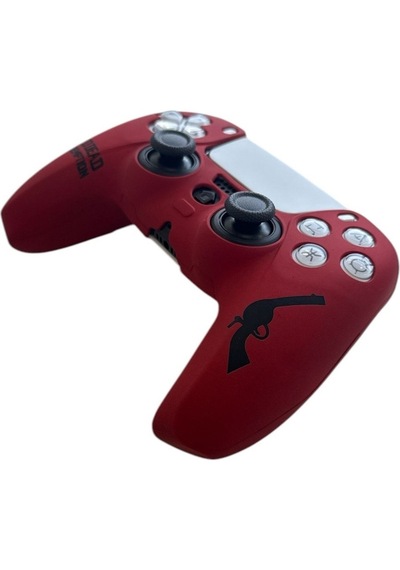 Ps5 Dualsense Koruyucu Silikon Kılıf God Of War Kırmızı