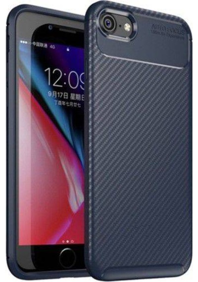 Apple Uyumlu iPhone Se 2020 Kilif Lüx Karbon Tasarim Negro Silikon Kapak 392712117