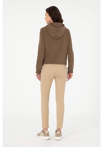U.s. Polo Assn. Kadın Kum Pantolon Kanvas-chino 50290499-vr085 Kum