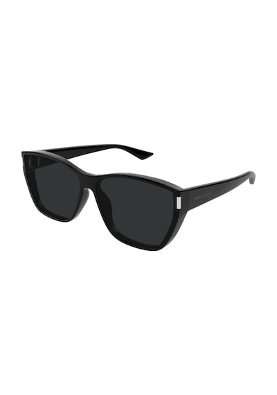 Saint Laurent Sl 758f 001 63 Unisex Kare Siyah Kemik Güneş Gözlüğü Siyah