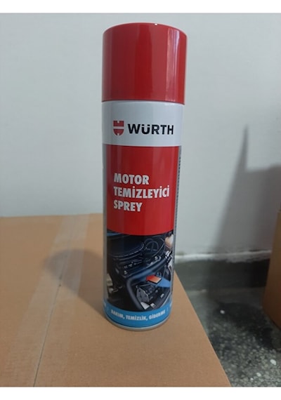 Würth Motor Temizleme Spreyi Susuz Parlatma Sprey 500ml Germany