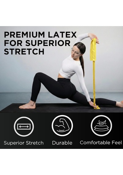 Theraband Lateks İçermeyen Egzersiz Bantları, Üst Vücut, Alt Vücut Ve Gövde Egzersizleri, Fizyoterapi, Pilates, Ev Çok Renkli