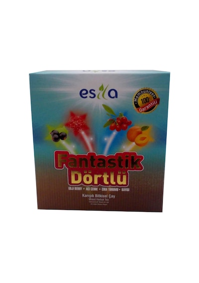 Fantastik Dörtlü Bitkisel Yaz Çayı 45 Süzen Poşet