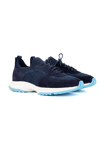 Tamer Tanca Erkek Deri & Tekstil Lacivert Sneakers & Spor Ayakkabı 698 1090-2 Erk Ayk Y24 Lacı Trk Lacivert