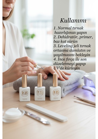 15ml Likit Jel Leveling Protez Tırnak Jeli Dengeleme Jeli Tpo İçermez Buılder Gel Levelıng Gel Diğer