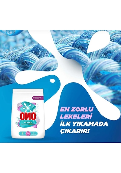 Omo Active Beyazlar ve Renkliler Toz Deterjanı 150 Yıkama 3 x 7500 G