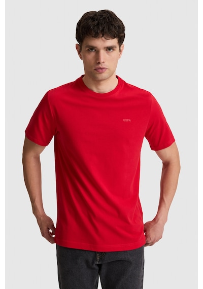 U.S. Polo Assn. U.s. Polo Assn. Erkek Kırmızı Tişört Basic 50327022-vr171 Basıc Kırmızı