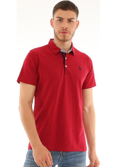T8582 Dewberry Erkek T-shırt-bordo Bordo