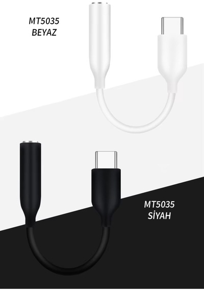 Type-c To 3.5mm Aux Kulaklık Adaptörü - Tak Çalıştır Ses Dönüştürücü