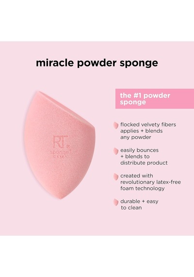 Beauty Makyaj Blender Miracle Complexion Ve Makyaj Gücü Sünger Seti, Cc Krem Vakfı İçin, Turuncu Ve Pembe, Makyaj Karıştırma Ve Uygulama İçin, 2 Sayılı