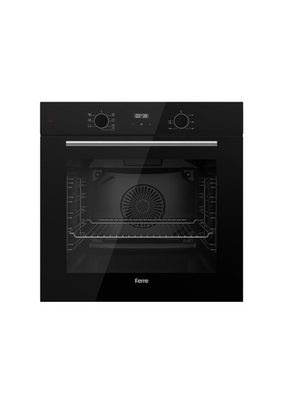 Ferre Flowart Ventora Essential Siyah 3'lü  QBL63CS-SS205-D086 Ankastre Set
