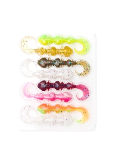 Fubelo Fubelorm 6 Cm Kokulu Silikon Balık 8 Pcs Colormix