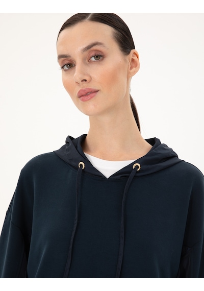 Pierre Cardin Kadın Lacivert Sweatshirt 50306463-vr033 Lacivert