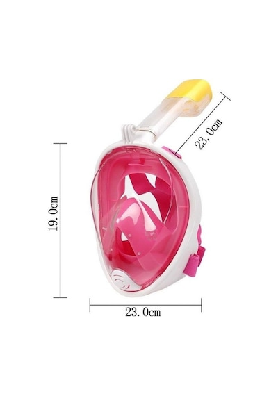 Fullface Maske Dalış Maskesi Tam Yüz Maske Fullface Şnorkel Maske (485803385)
