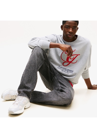 Tommy Hilfiger Tommy Jeans Suede Mix Archive Runners Erkek Gri Spor Ayakkabı Em0em01601 Gri