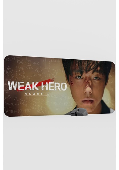 Weak Hero Class - K Drama V4 90x40 Xxl Gaming Kauçuk Kaymaz Taban Mouse Pad Fare Altlığı