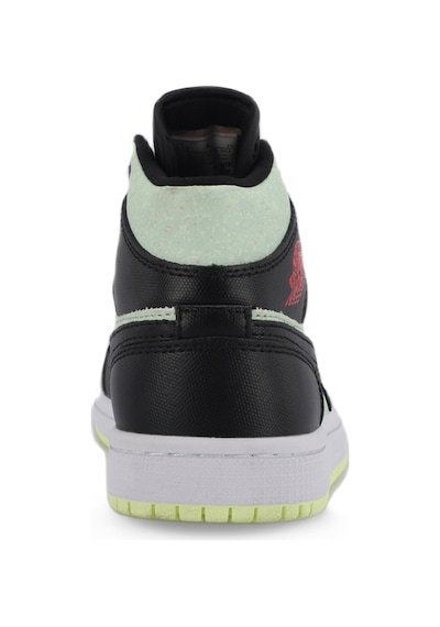 Nike Wmns Aır Jordan 1 Mıd Se Kadın Siyah / Yeşil Sneaker Siyah / Yeşil