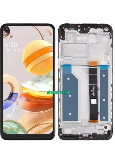 LG Uyumlu K61 Lcd Ekran Dokunmatik Çıtalı (538386147)