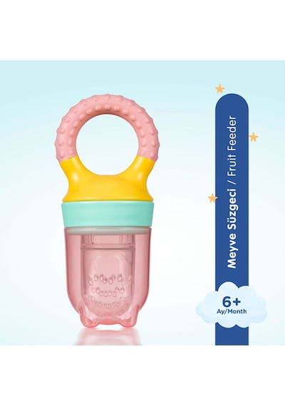 Wee Baby Meyve Süzgeçi 6+ Ay - Pembe