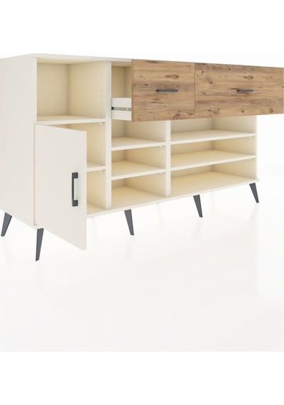 Kronos Konsol 6 Raflı 2 Çekmeceli Tek Kapaklı 176x59x99 Aytaşı-a Aytaşı-aytaşı/çam Kronos Konsol 6 Raflı 2 Çekmeceli Tek Kapaklı 176x59x99 Aytaşı-a Aytaşı-aytaşı/çam