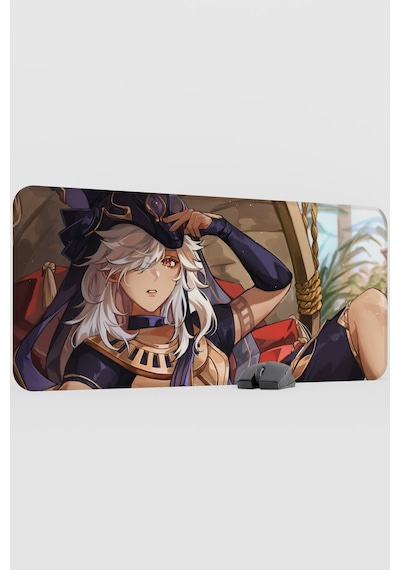 Cyno Genshin Impact Anime Gacha V1 - 90x40 Xxl Gaming Mouse Pad Fare Altlığı