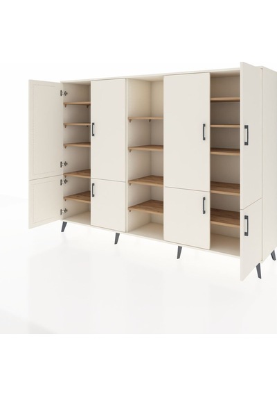 Hyperion Dolap 14 Raflı 8 Kapaklı 220x44x163 Aytaşı-aytaşı/çam Aytaşı-aytaşı/çam Hyperion Dolap 14 Raflı 8 Kapaklı 220x44x163 Aytaşı-aytaşı/çam Aytaşı-aytaşı/çam