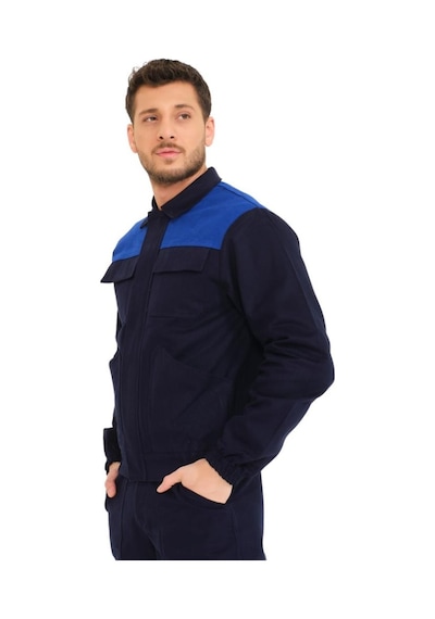 Şensel, Mont Takım, Lacivert-Saks -90E545- Iş Takımı-Iş Elbisesi
