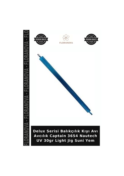 Delux Serisi Balıkçılık Kıyı Avı Avcılık Captain 3654 Nautech Uv 30gr Light Jig Suni Yem