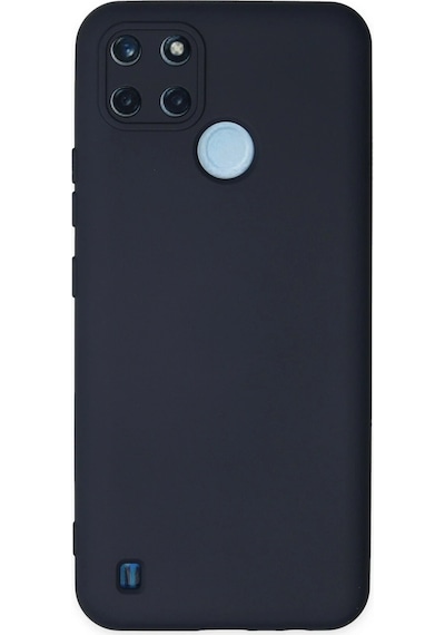 Cosmotex Newface Realme C25y Kılıf Nano İçi Kadife Silikon - Lacivert
