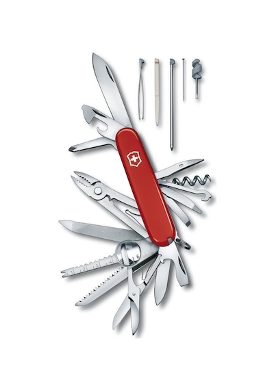 Victorinox Kamp Çakı 1.6795 Swisschamp 33 Fonksiyon Kırmızı İsviçre Kırmızı