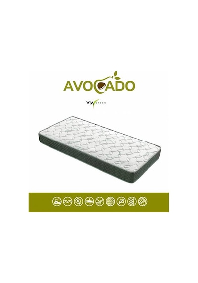 50 x 90 Ortopedik Yaylı Yatak Bamboo Ortopedik Bebek Yatağı