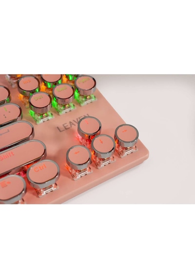 K550 Red Switch Mekanik Oyuncu Klavyesi-hot-swap-rainbow Rgb-3 Adet Yedek Switch