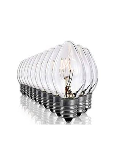 Tuz Lambası Ampulü 10 Watt E14 Duy Gece Lambası Ampulü 10 Adet