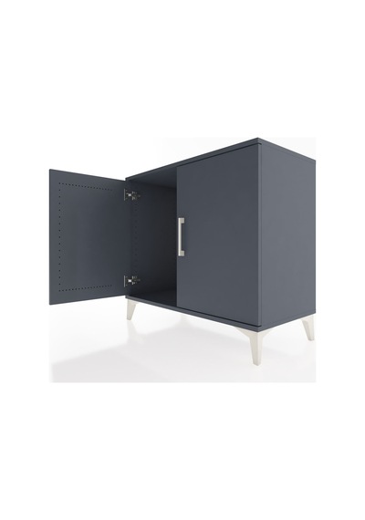Hyperion Şifonyer 2 Kapaklı 88x44x80 Antrasit-antrasit Antrasit