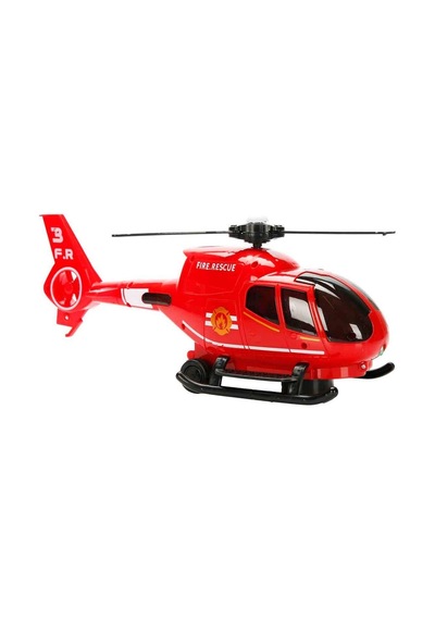 Sesli Ve Işıklı Projeksiyonlu İtfaiye Helikopteri 30 Cm