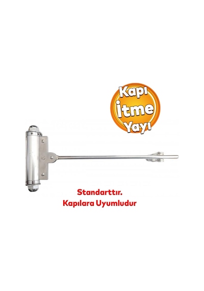 Kapı İtme Yayı Kapı Örtme Kapatma Makanizma Bahçe Çelik Dış Kapı Uyumlu