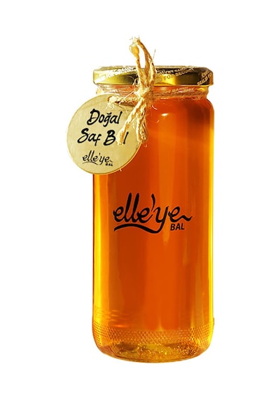 Elleye Bal Doğal Saf Geven Kekik Süzme Çiçek Balı 1 KG